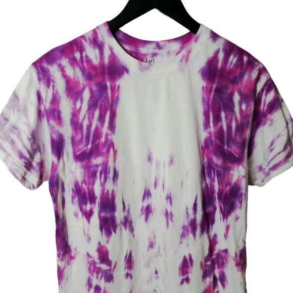 George Tie Dye T Shirt Adult Spiral Festival Tee Short Sleeve 100% Cotton Logo M - Picture 2 of 7
